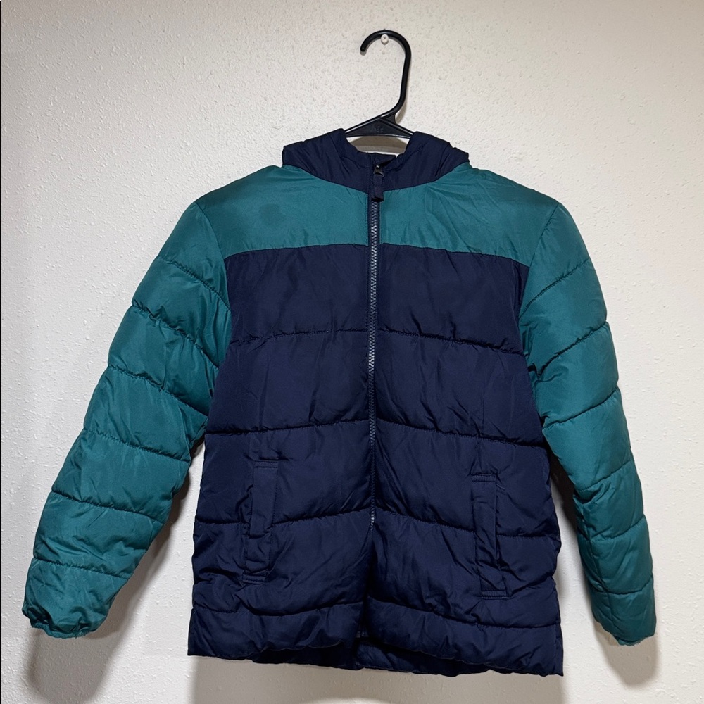 Swiss Tech Dark Blue and Green Jacket